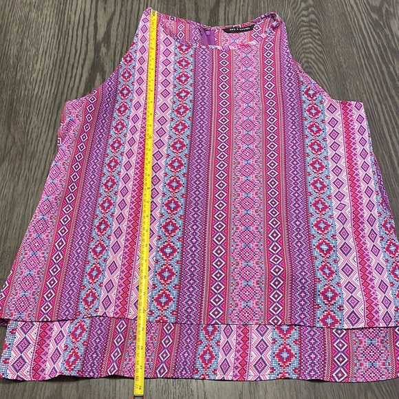 Zac & Rachel sleeveless blouse size L/XL - Picture 2 of 6